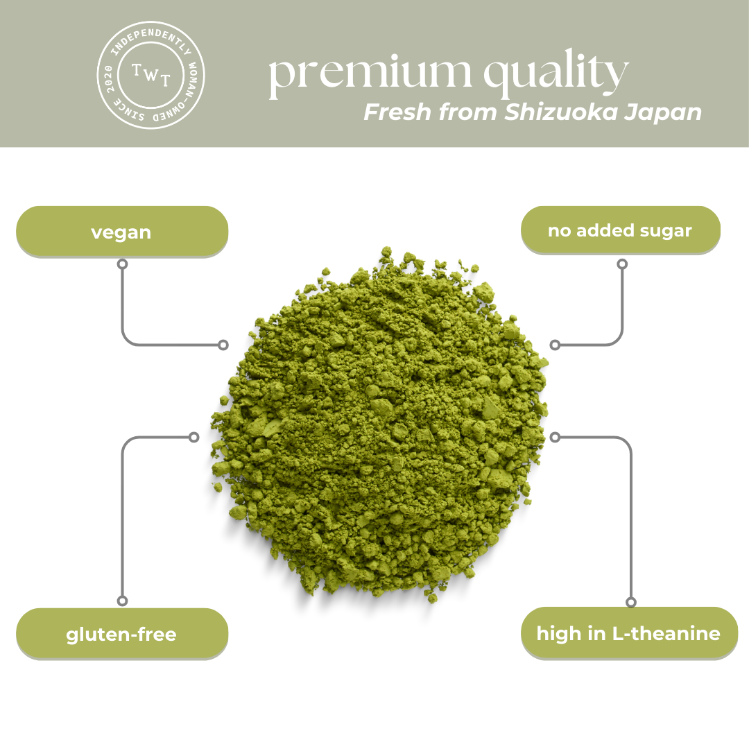 Premium Japanese Matcha Green Tea Powder Large Tube (4oz)