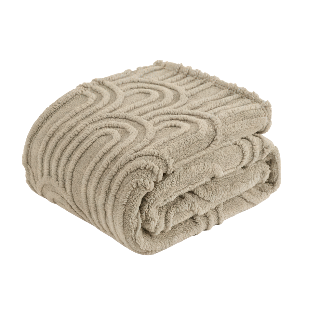 FLUFFERY - Cozy Home Taffeta Fleece Blanket 130x150cm Single Layer