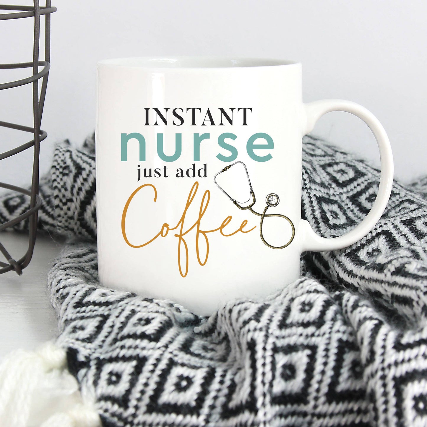 Instant Nurse Just Add Coffee Mug