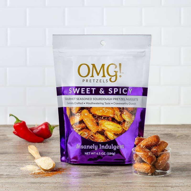 Sweet & Spicy Seasoned Sourdough Pretzel Nuggets 8oz