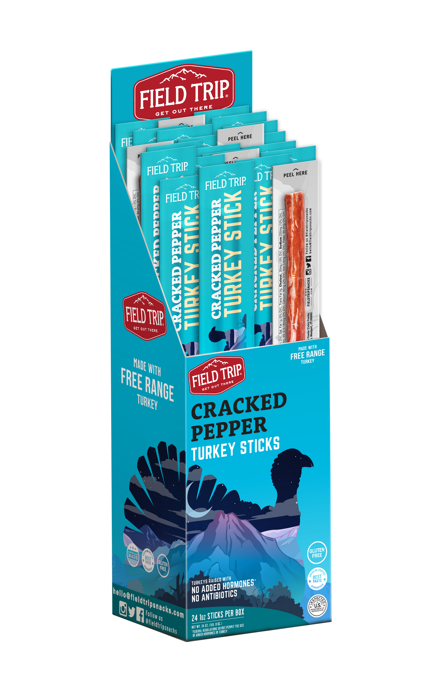 Cracked Pepper Turkey Stick (1oz)