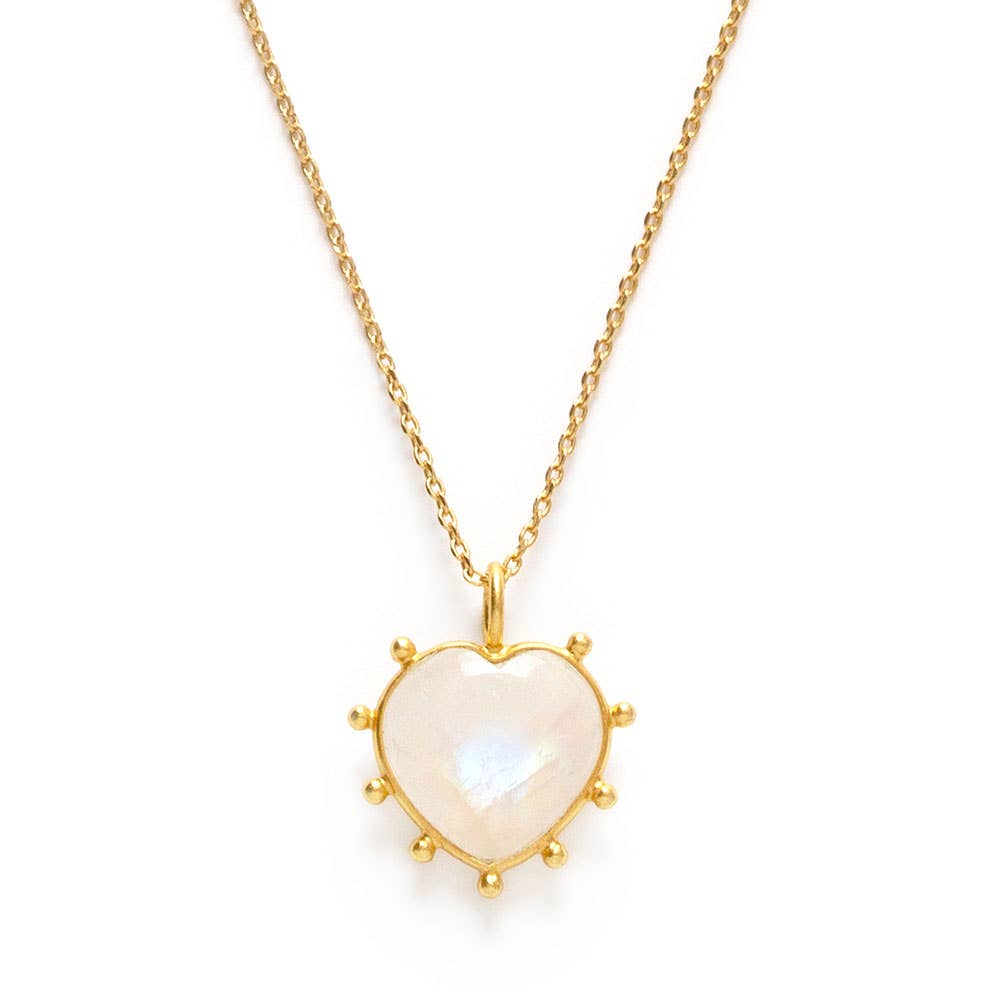 Amano Studio - Gemstone Heart Necklace