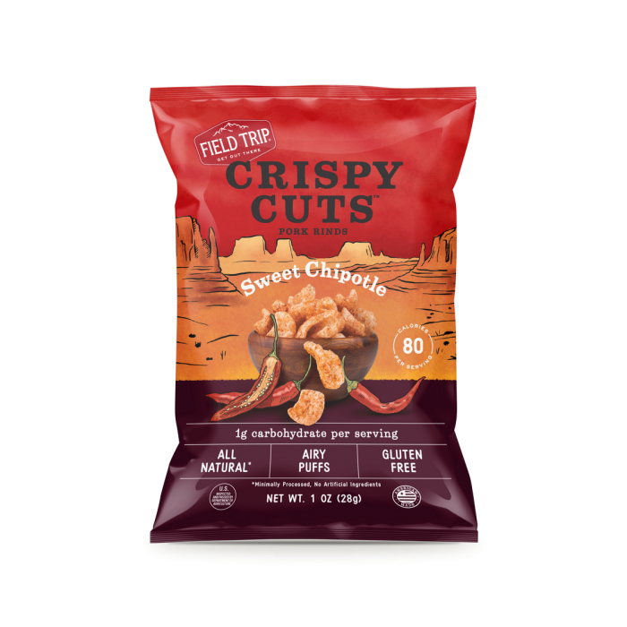 Crispy Cuts Sweet Chipotle Pork Rind (1oz)