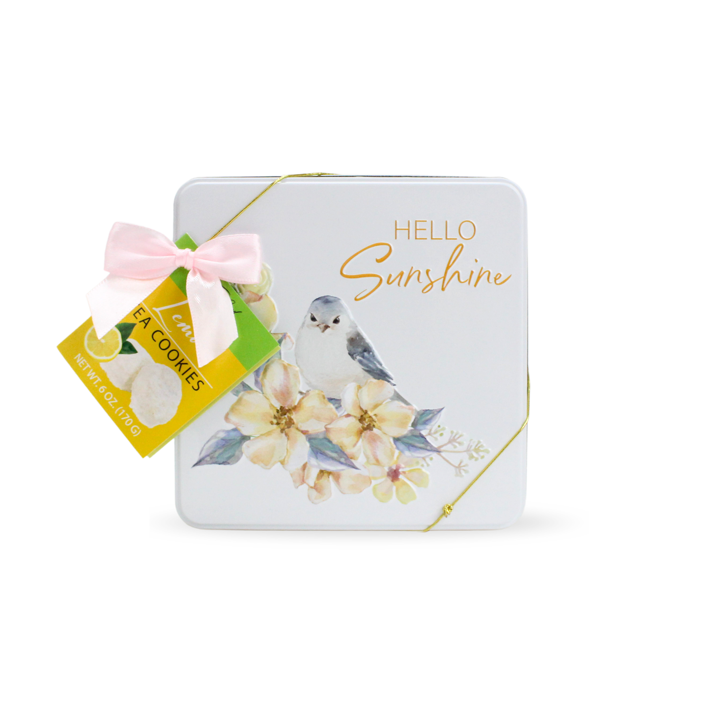 Too Good Gourmet - Square Tins - Lemon & Almond Tea