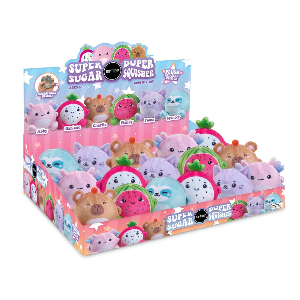 Super Duper Sugar Squishers Plush All Stars Edition