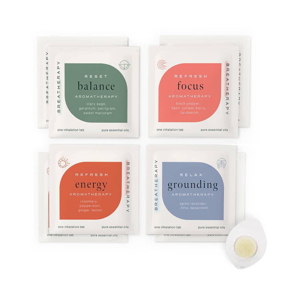 Get Up + Go Sampler Kit Aromatherapy Inhalation Patches