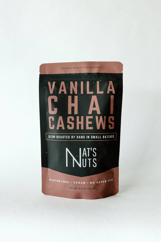 Nat's Nuts - Vanilla Chai Cashews