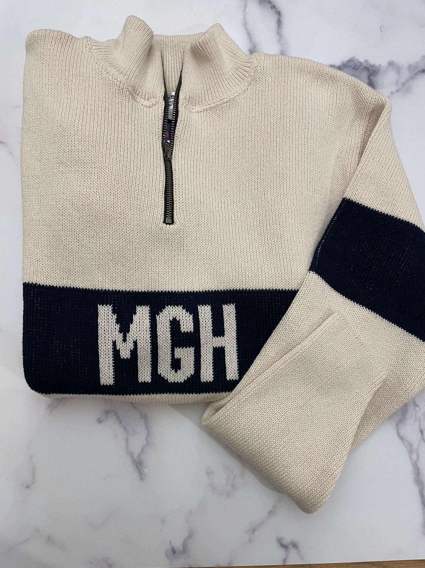 MGH Quarter Zip Sweater