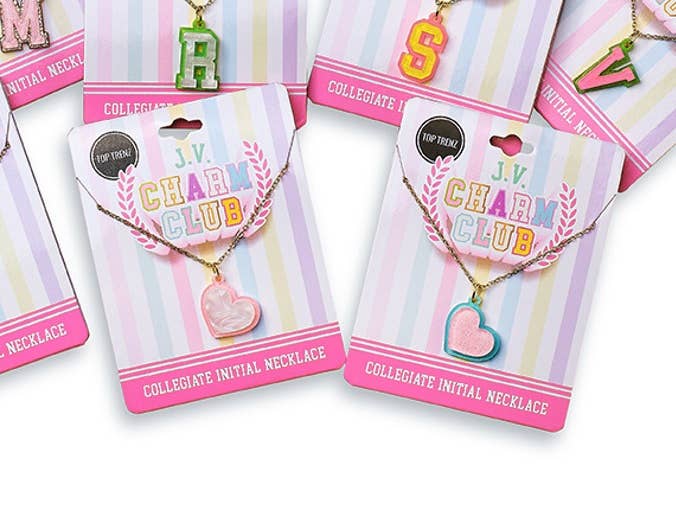 J.V. Charm Club - Heart Necklace - Assorted Styles