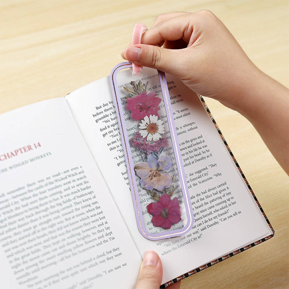 Our Story Petal Pressed™ Bookmark Card 5x7"