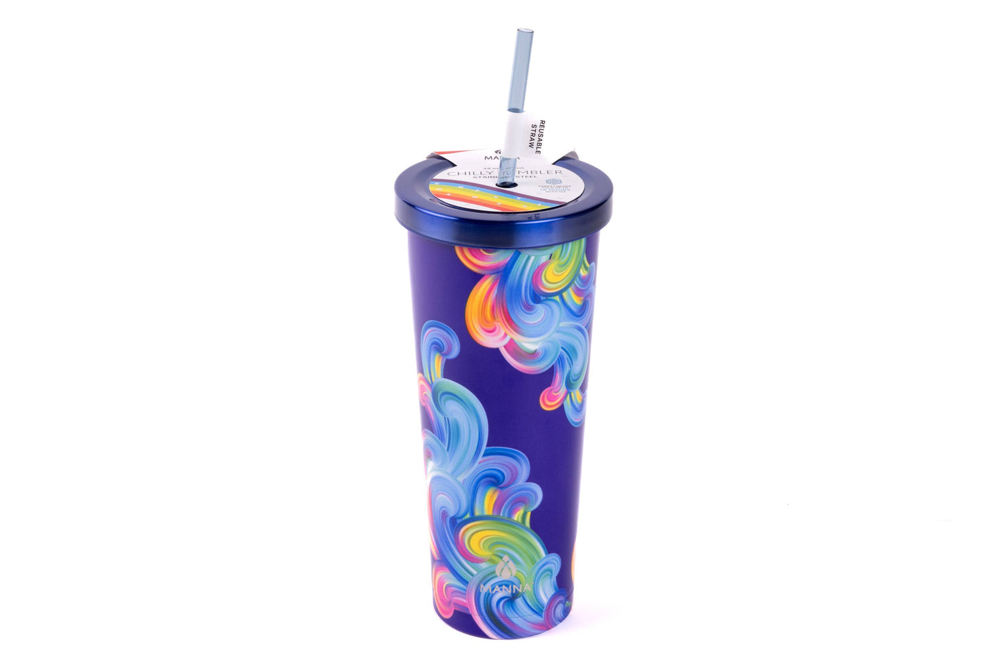Pride 24oz Chilly Tumbler Rainbow Swirl