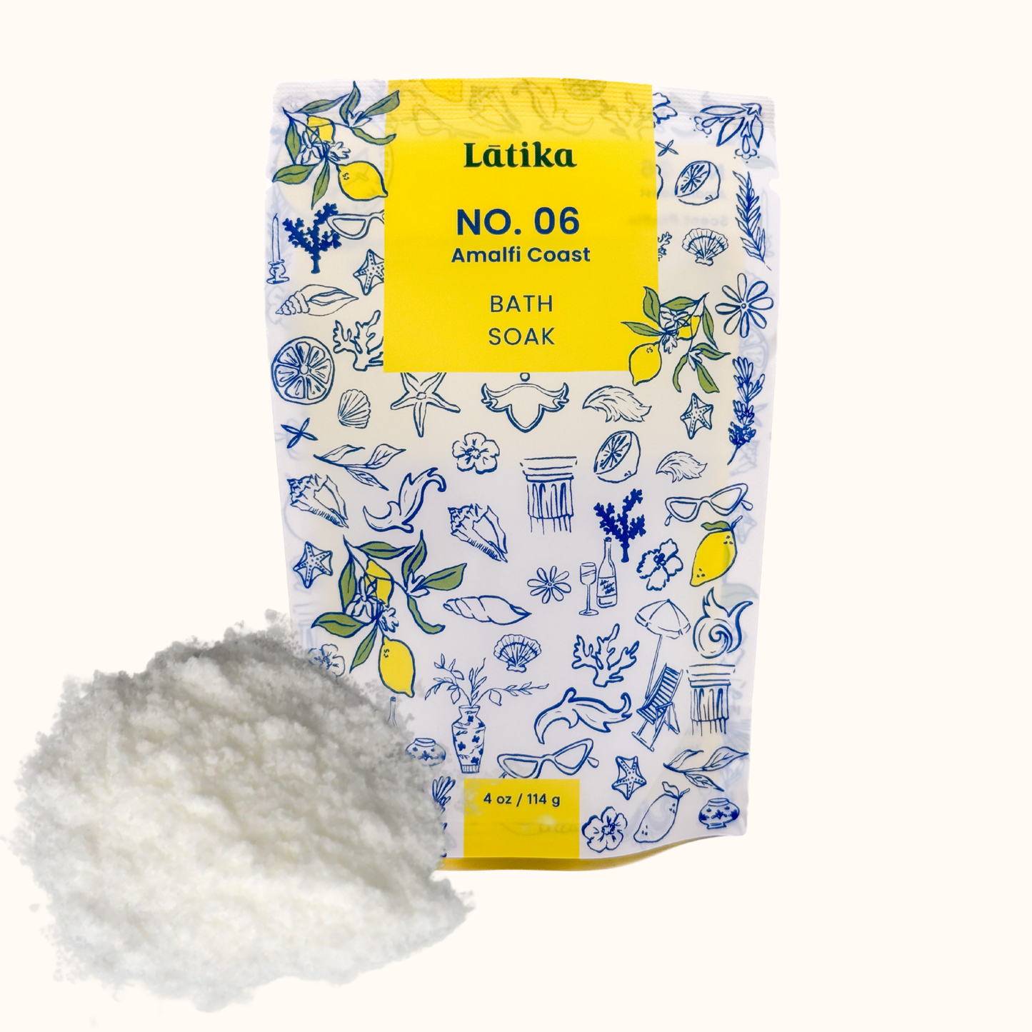 Amalfi Coast Vegan Milk Bath Soak – Citrus & Ocean Scent