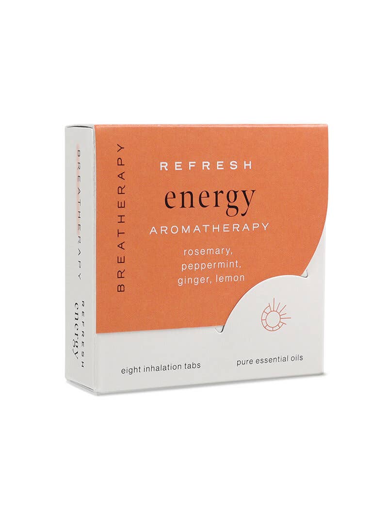 Breatherapy - ENERGY Energy Boosting Aromatherapy Inhaler Patches (8pack)