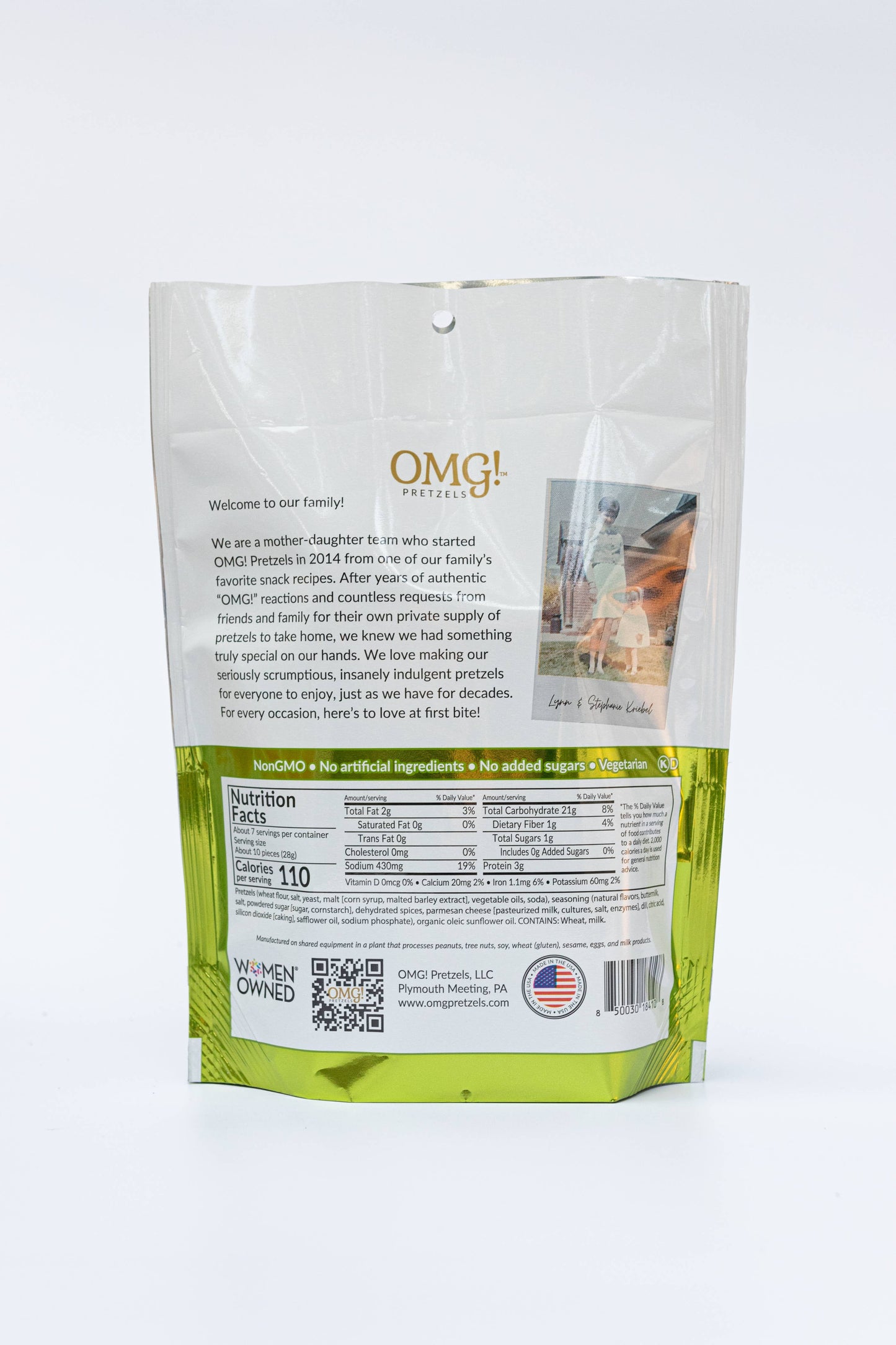 Garlic Flavored Seasoned Pretzel Nuggets 8oz