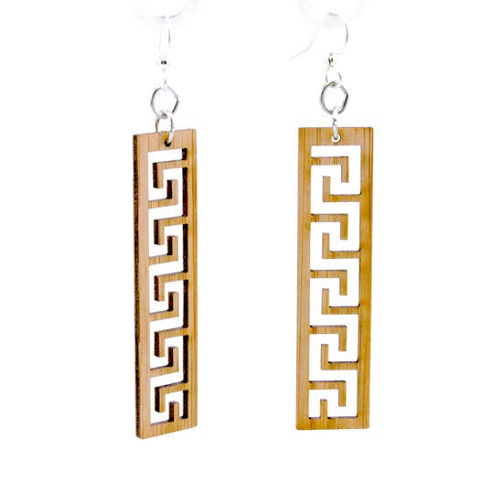 Greek Bamboo Earrings