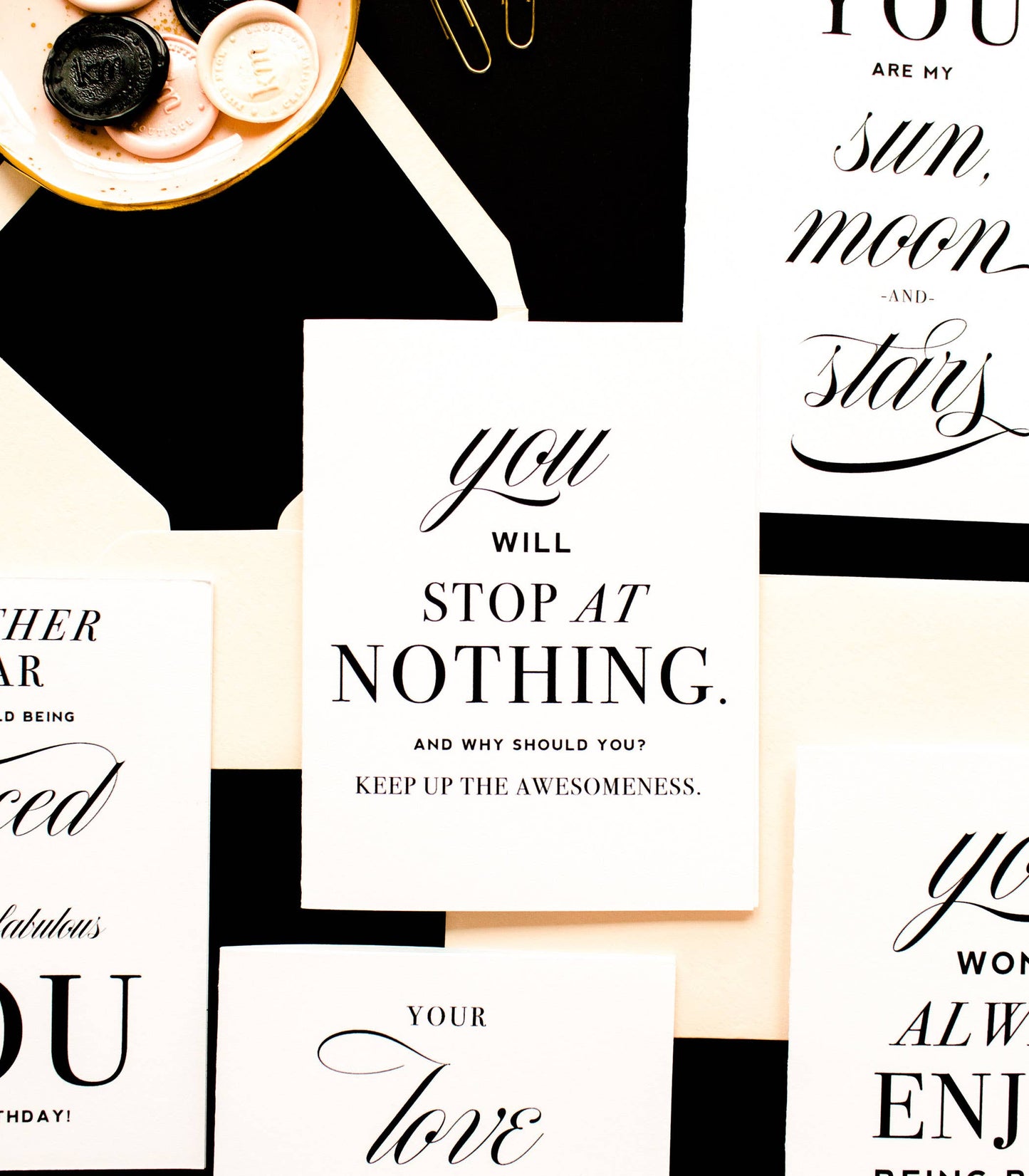 You Will Stop At Nothing -  Encouragement Greeting Card