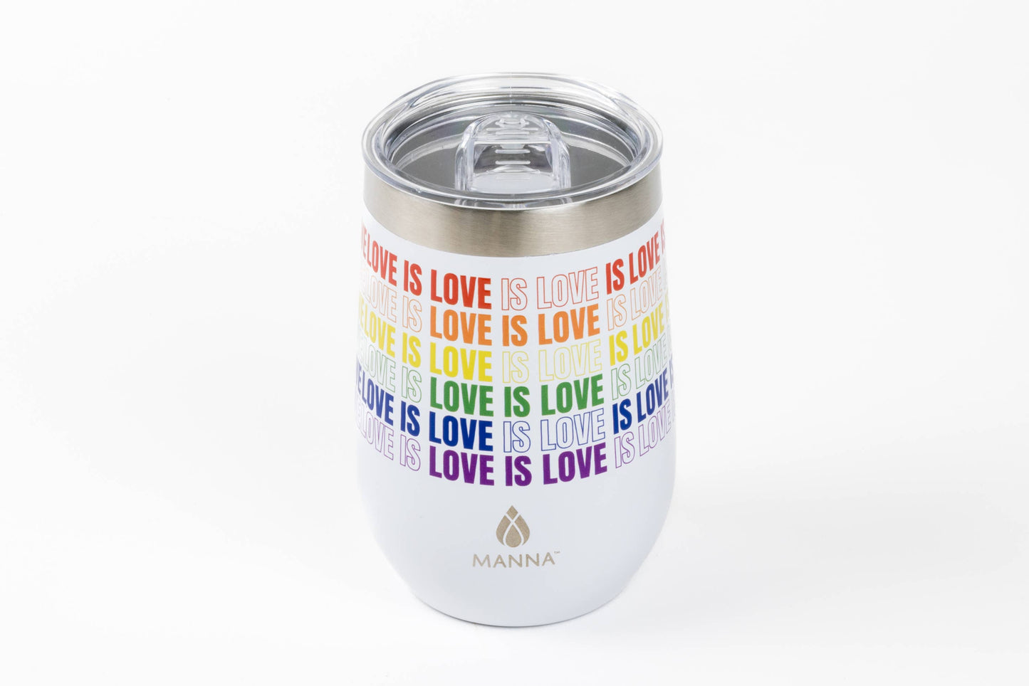 Pride 14oz Wine Tumbler Love Is Love