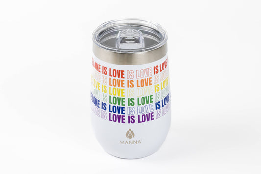 Pride 14oz Wine Tumbler Love Is Love