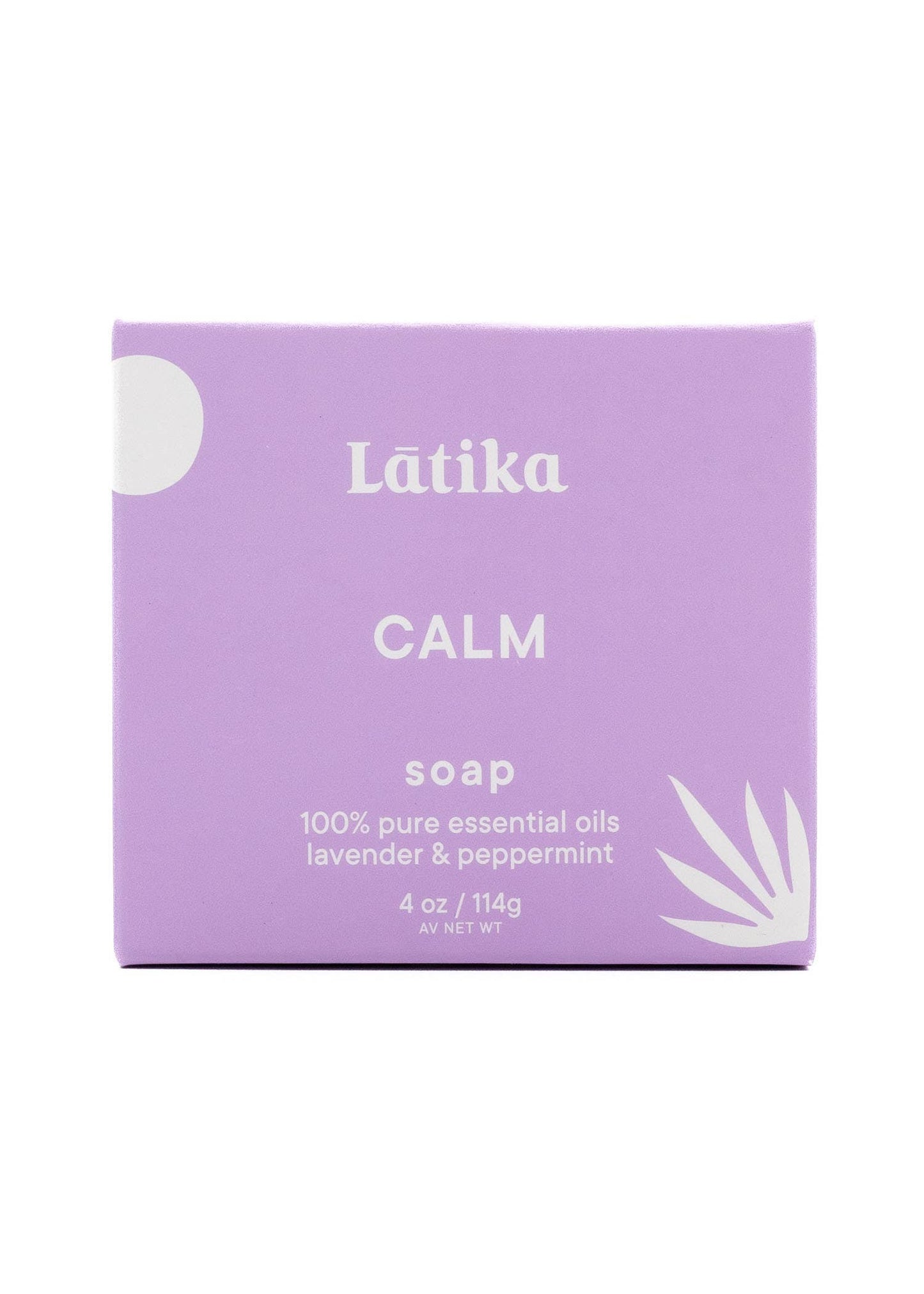 Calm, natural Soap with Lavender Essential Oil