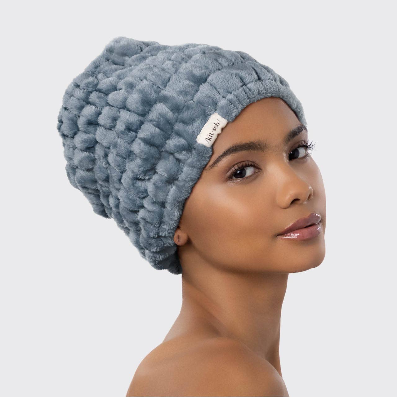 Extra Wide Spa Headband - Misty Blue/KITSCH