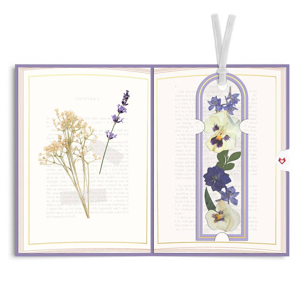 True Classic Petal Pressed™ Bookmark Card 5x7"