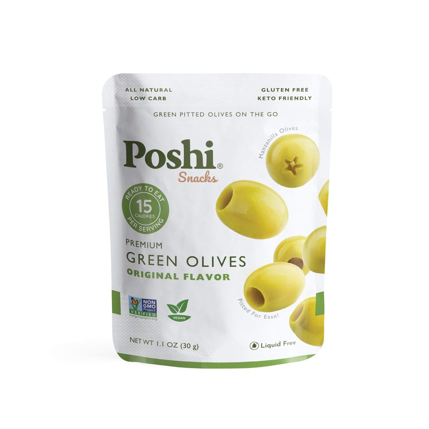 Premium Green Olives 1.1oz - Original