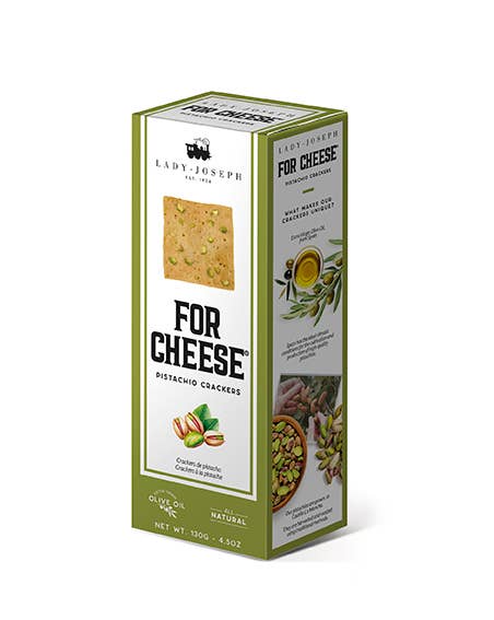 Pistachio and Olive Oil Crackers Vegan For Cheese