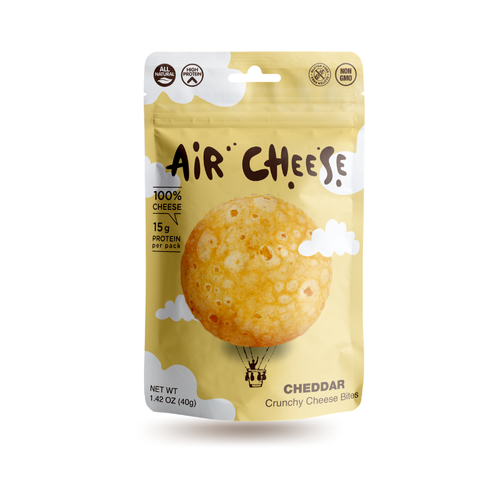 POSHI - Air Cheese -  Cheddar 1.42oz/48ct