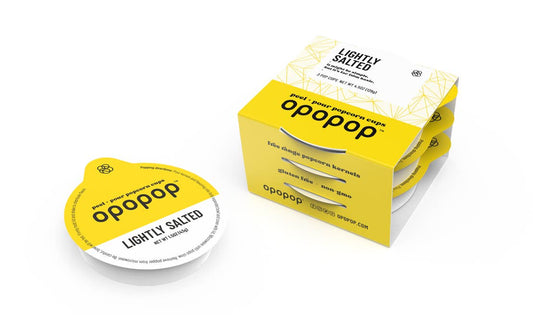 Lightly Salted Pop Cups Popcorn Kernels