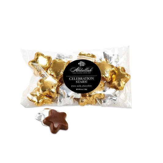 7.5oz Bag Milk Chocolate Celebration Star