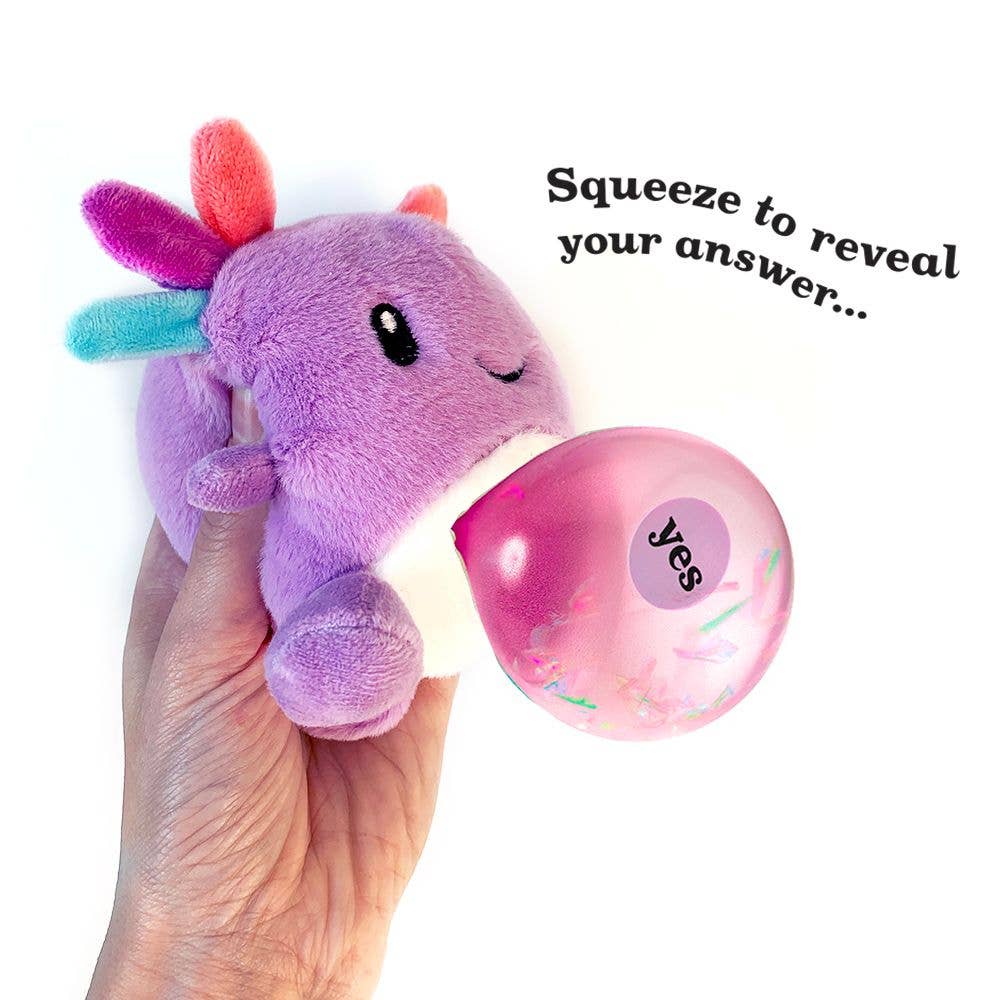 Magic Fortune Friends -Plush Squishy Waterball Toy Animal