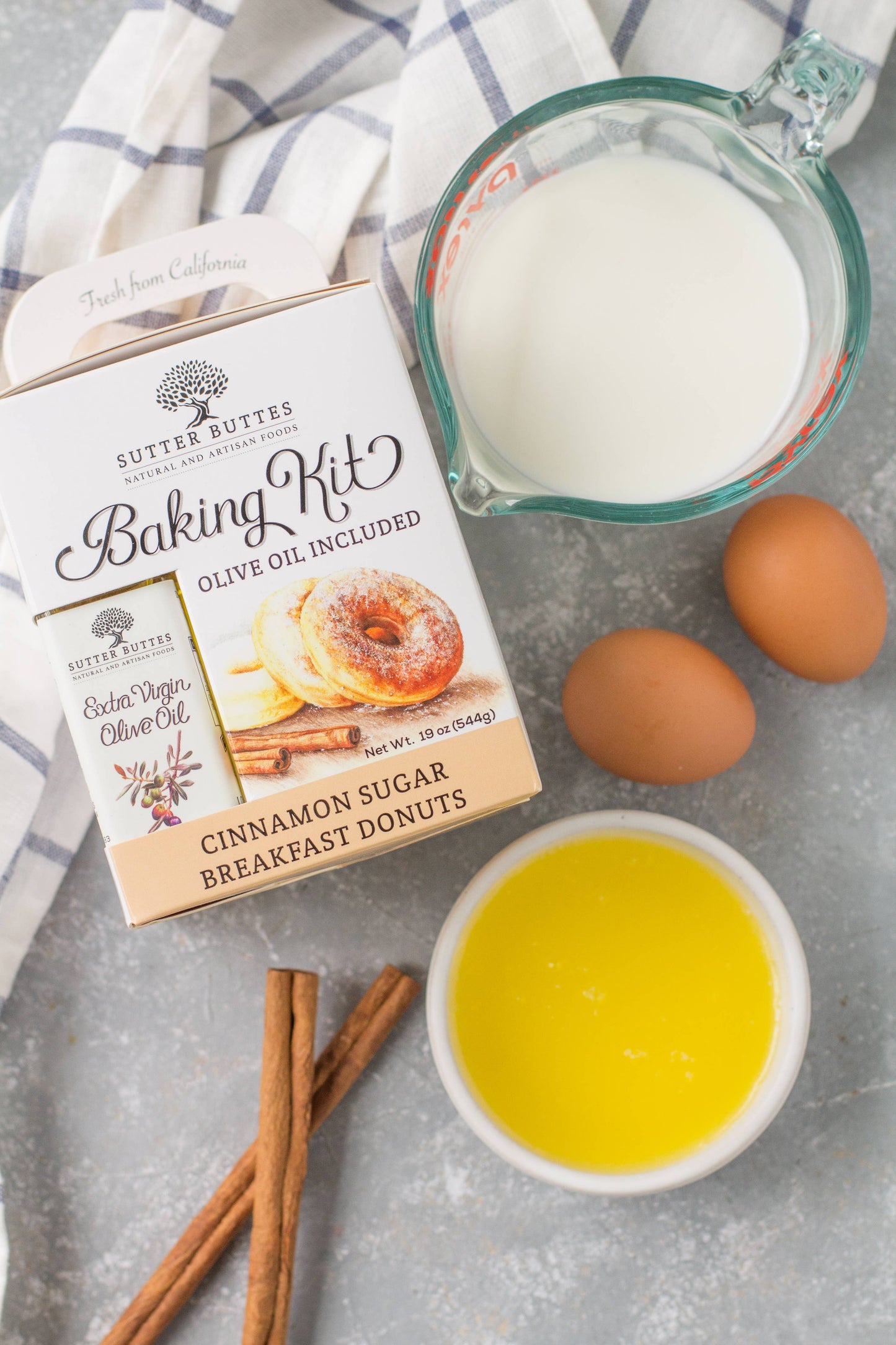 Cinnamon Sugar Breakfast Donut Baking Kit