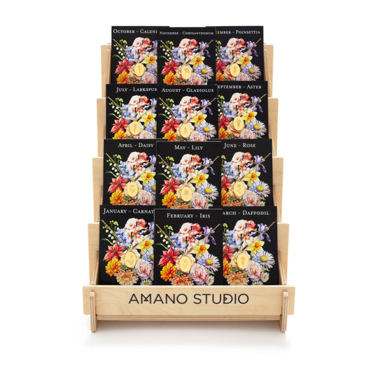 Amano Studio - Birth Flower Package w/ FREE Display