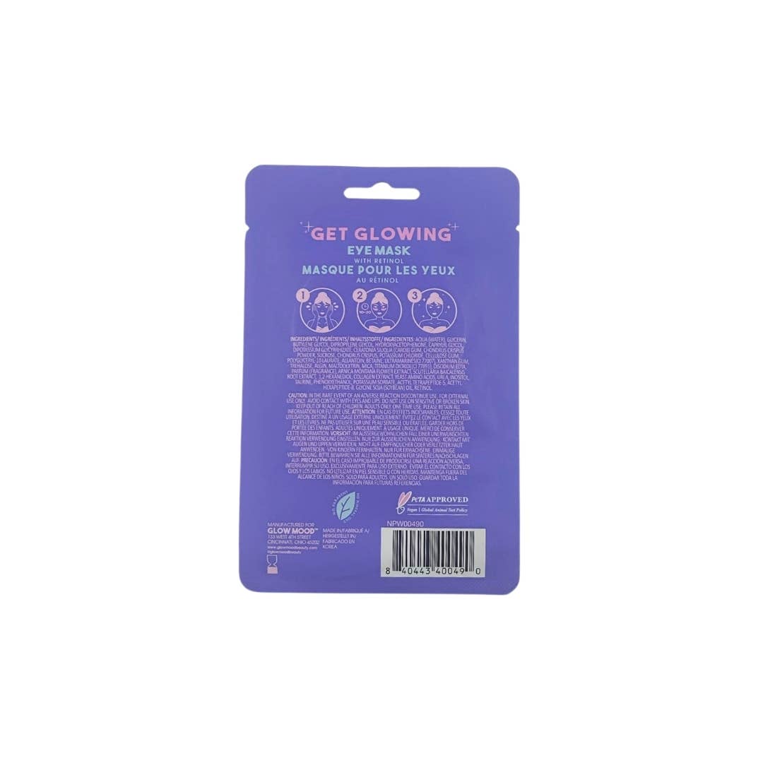 Glow Mood - Smoothing Eye Mask with Retinol
