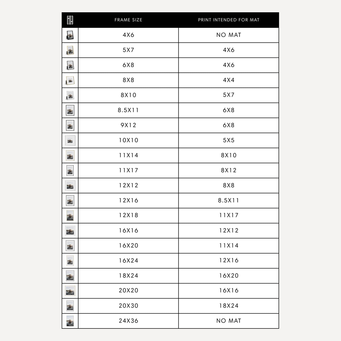 Haus and Hues - Black Oak Frame with Glass