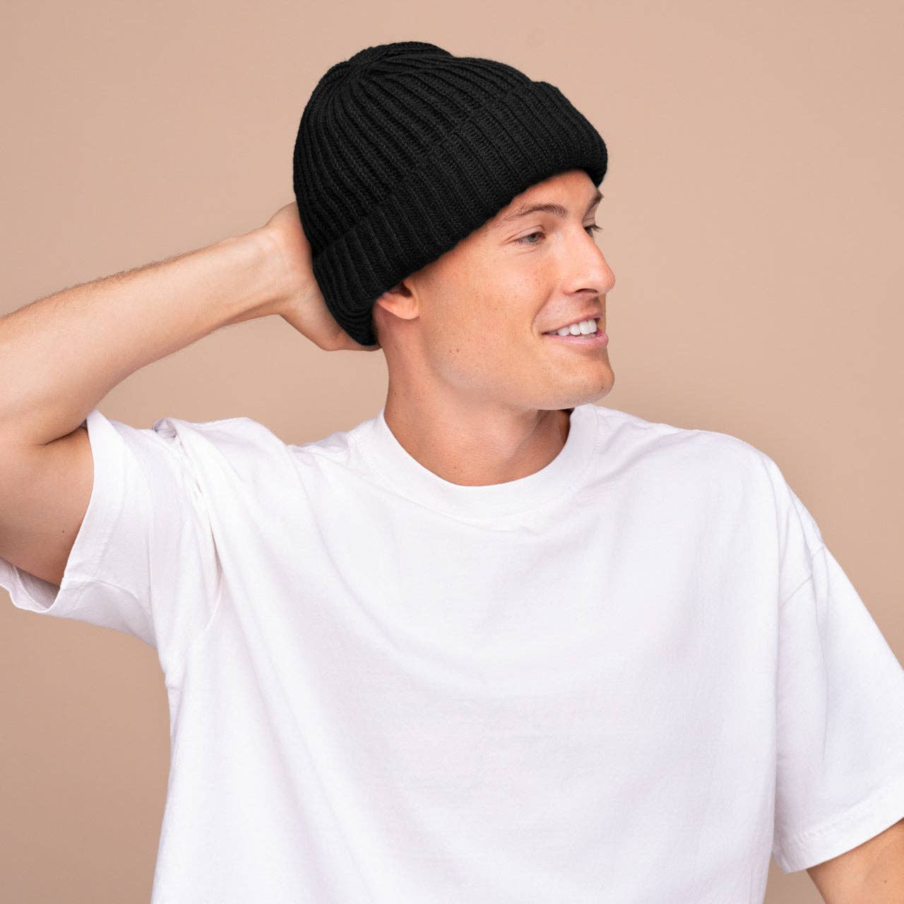 KITSCH - Glazey™ Satin-Lined Beanie - Black