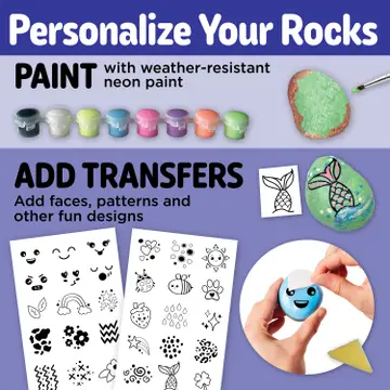 Chalk and Rock Bucket Craft Kit