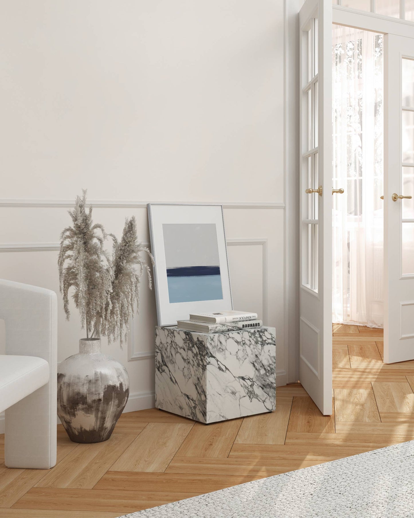 Haus and Hues - Silver Metal Frame with Glass