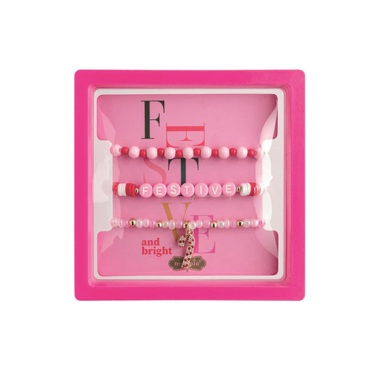 Festive Holiday Bracelet Set