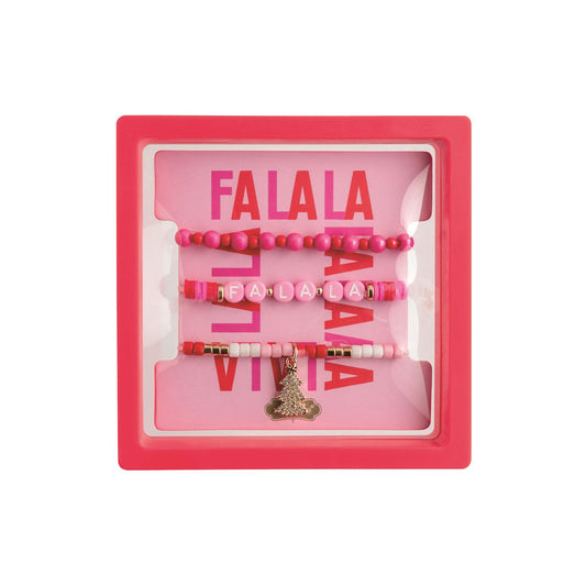 Fa La La Holiday Bracelet Set