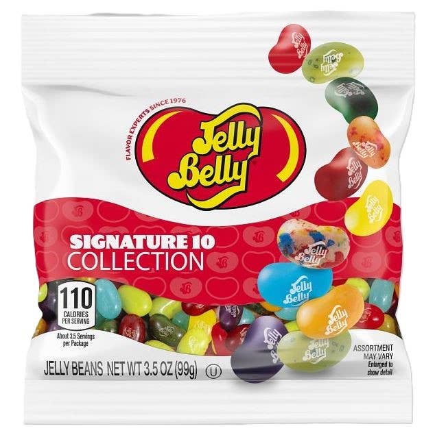 Jelly Belly Signature 10 Collection Jelly Beans 3.5oz Bag