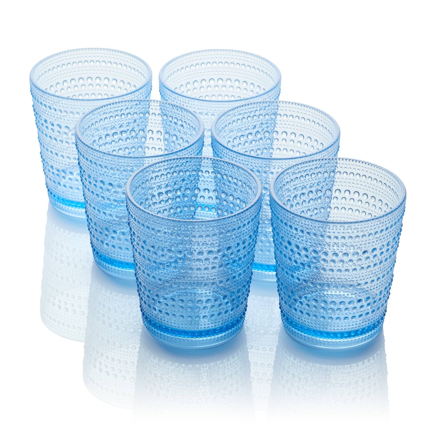 Certified International - Santa Fe  Blue Acrylic DOF Glass 16 oz.