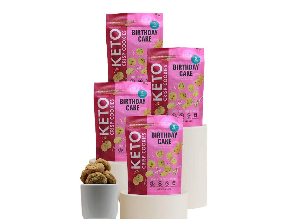 Too Good Gourmet - Keto Mini Cookies - Choco Chip, Bday, Peanut Butter, Lemon