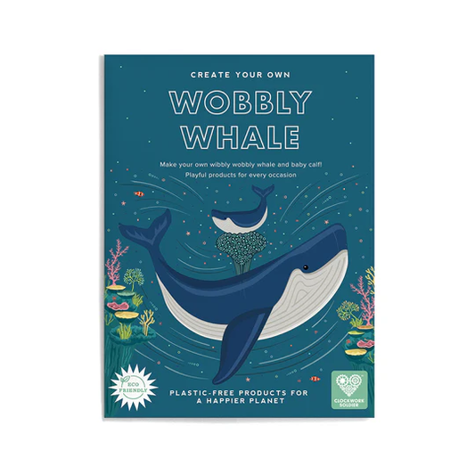 Create Your Own Wobbly Whale Paper Craft