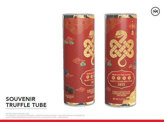 Lunar New Year 2025 Souvenir Truffle Tube Gift Package 7.6oz