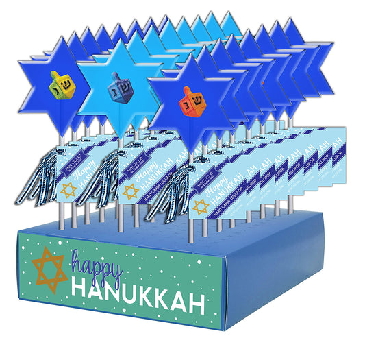 Melville Star of David Hard Candy Lollipop