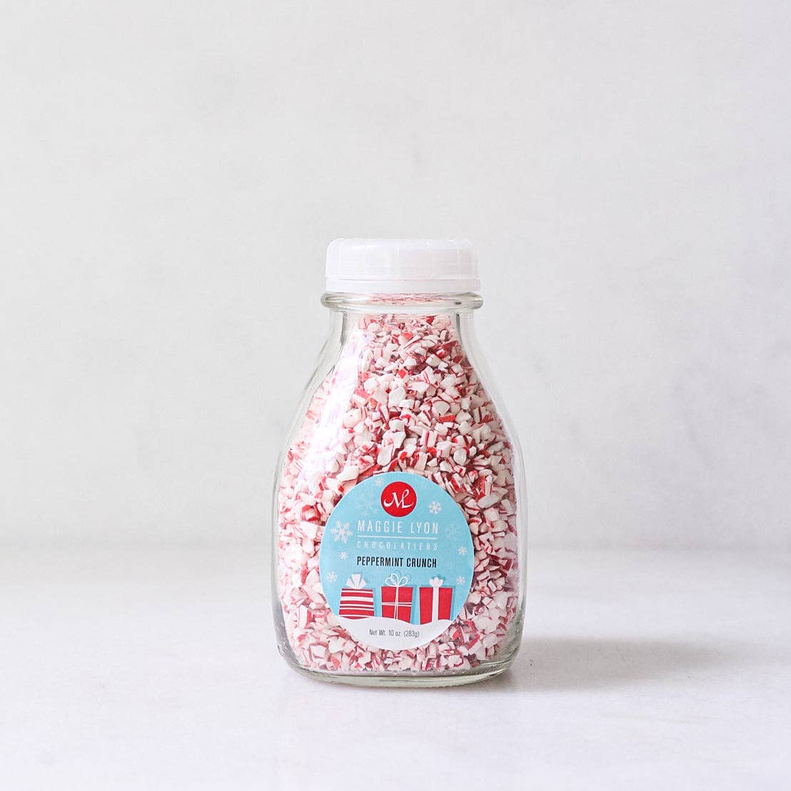 10oz Peppermint Crunch Milk Bottle