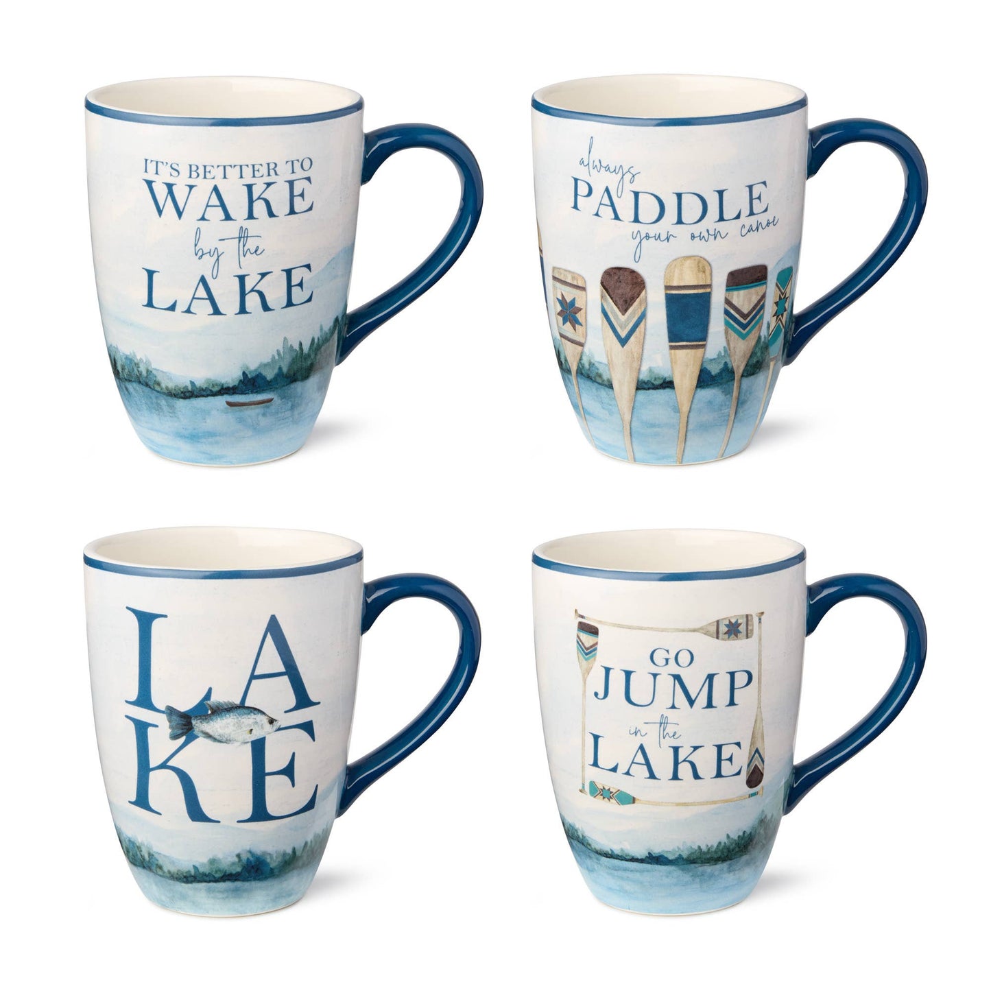 Certified International - Wake At The Lake Mug 18 oz. asst.