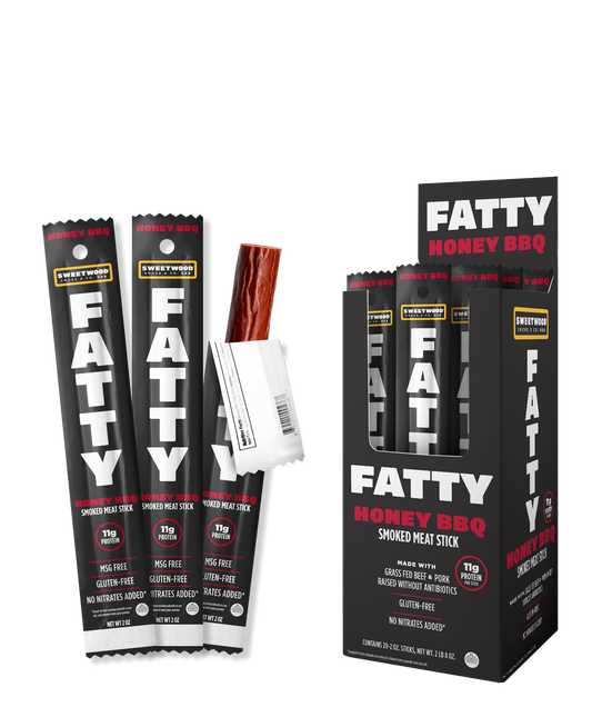 2oz Fatty Meat Stick - Honey BBQ