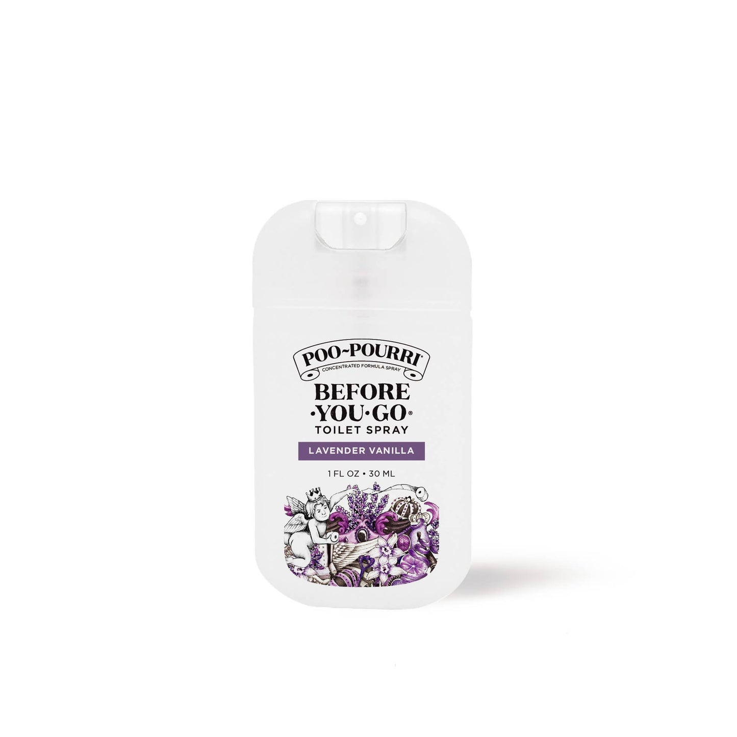 Poo~Pourri Everyday 30ml Lavender Vanilla Pocket in Pouch w/NFC Chip